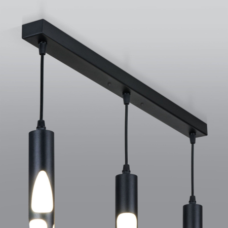 База накладная Eurosvet Планка для подвесных светильников черная, арт. A05