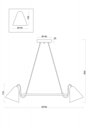 Подвесная люстра Freya FR8001PL-07WG