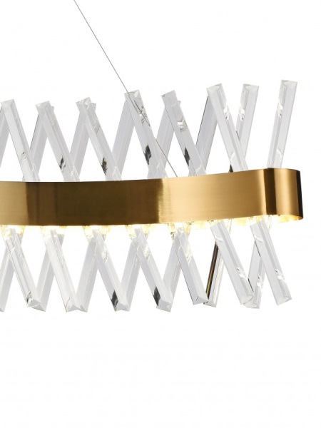 Подвесная люстра Natali Kovaltseva LED LAMPS 81357 GOLD SATIN