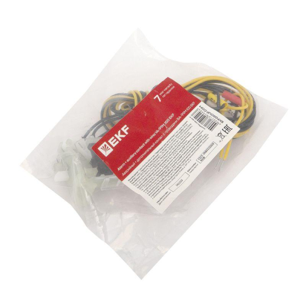 Контакт дополнительный + аварийный ВА-99М 100 с проводами EKF mccb99m-100-alax-w