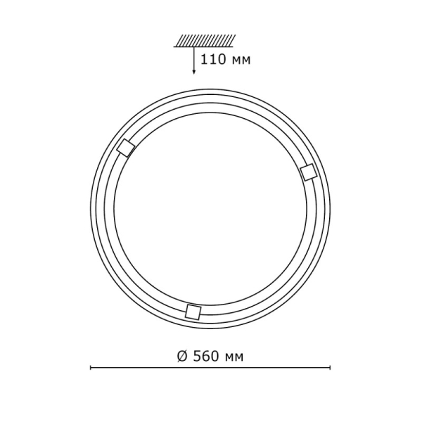 Накладной светильник Sonex 359