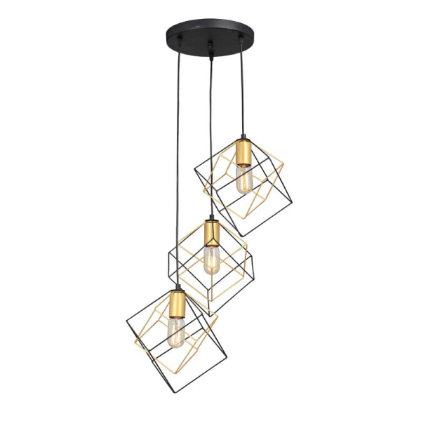 Люстра 3xE27 макс. 40Вт Vitaluce V4943-1/3S