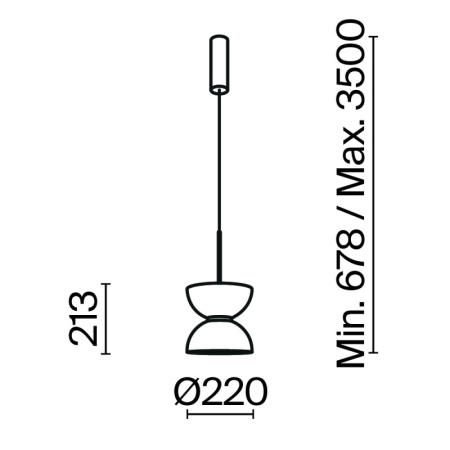 Подвесной светильник Maytoni MOD178PL-L11G3K