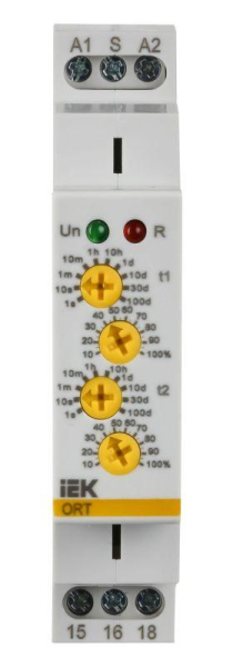 Реле циклическое ORT 1 контакт 12-240В AC/DC IEK ORT-S1-ACDC12-240V