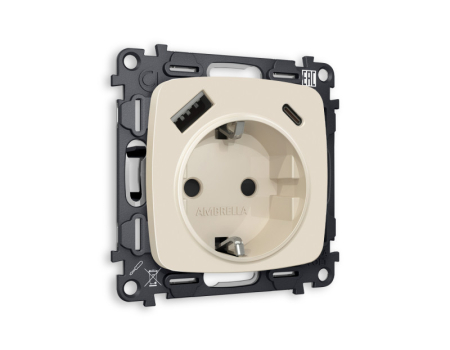 Розетка Ambrella Volt MO330010