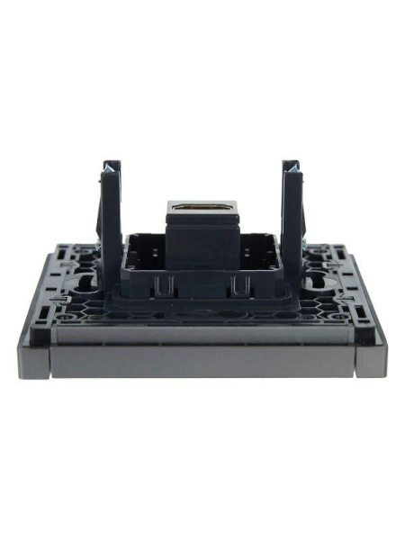 Розетка HDMI FORTE&PIANO FP540 сталь IEK FP-H10-K46