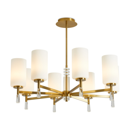 Люстра на штанге Freya FR2031PL-08BS