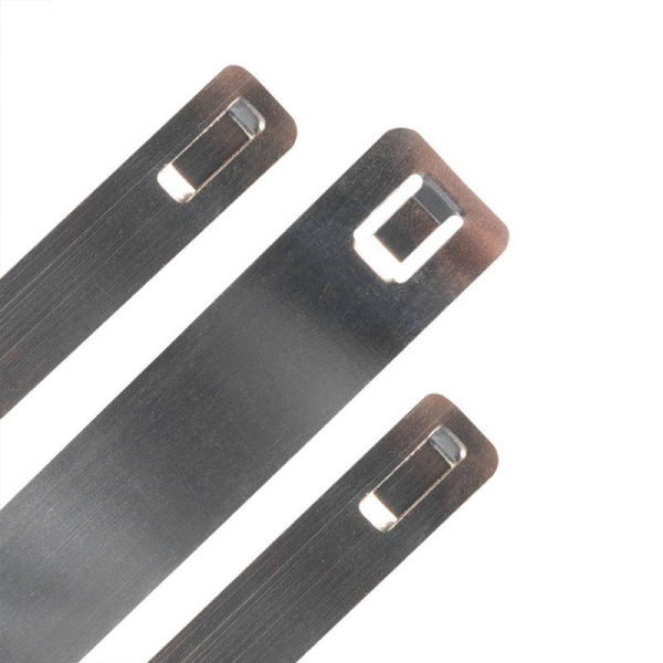 Бирка маркировочная стальная МБС (316) 89х19 (уп.100шт) Fortisflex 71476