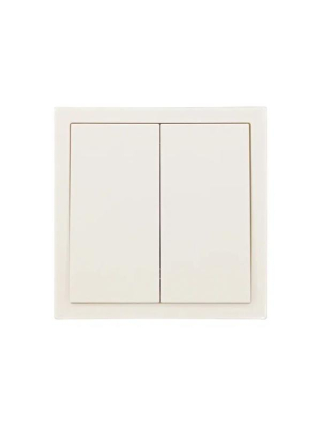 Выключатель 2-кл. СП ZIMA IP20 10А безвинт. зажим слон. кость LEZARD 704-9088-101QC