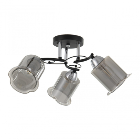 Накладная люстра Arte Milano 323219/3 CR+BK