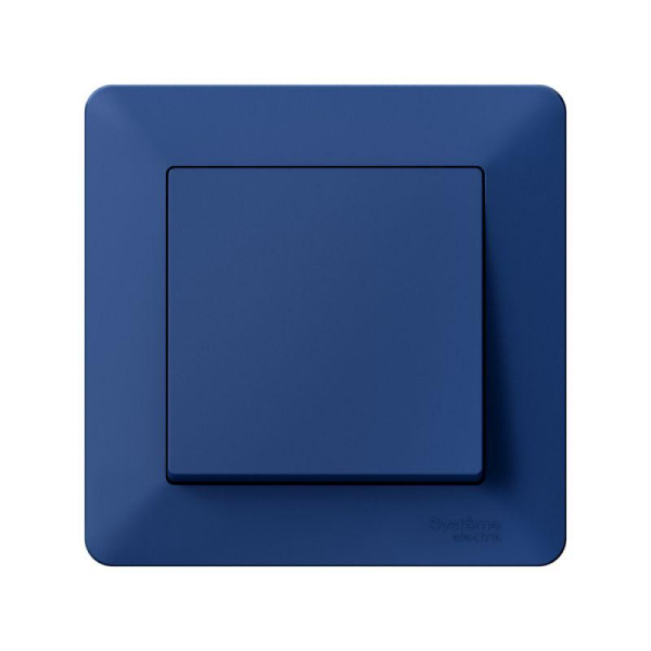 Рамка 1-м AtlasDesign Air аквамарин/дым. черн. SE ATN221101