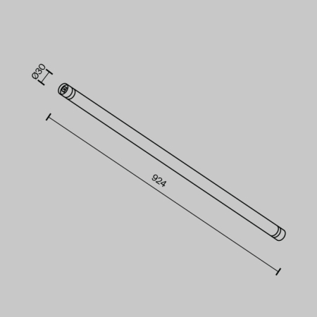 Светильник на шине Maytoni Technical C148CL-L900-13W3K-B