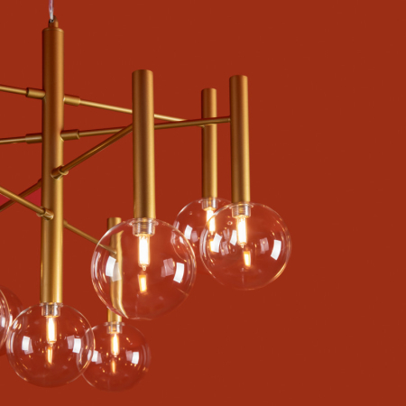 Подвесная люстра Freya FR5584CL-L45G