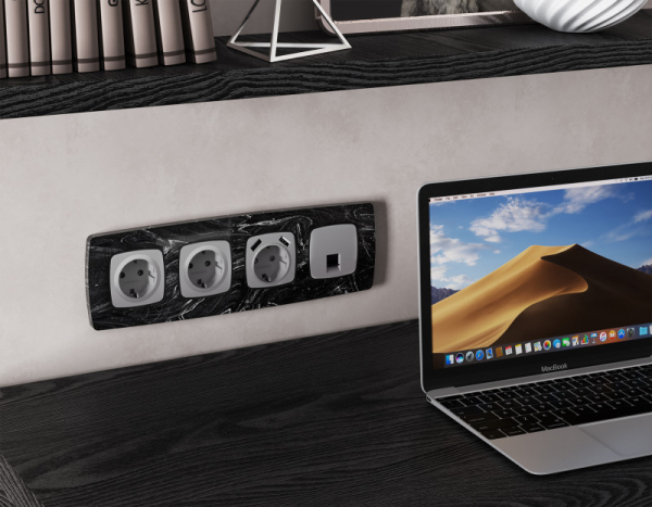 Розетка Ambrella Volt MO512005