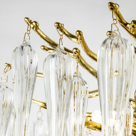 Подвесная люстра MODELUX MS.2114.600 GD