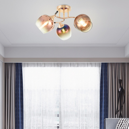 Накладная люстра Arte Milano 324985/3 FG+BK