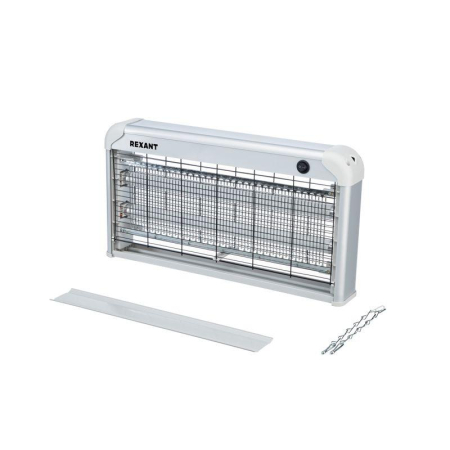 Антимоскитная инсектицидная лампа S 100м², 2х15Вт, 220В REXANT