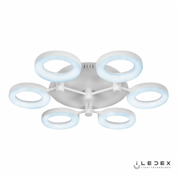 Накладная люстра iLedex FS-014-X6-(B) 72W WH