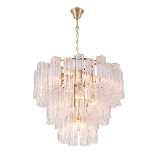 Crystal Lux Люстра Crystal Lux ROSE SP15 BRASS