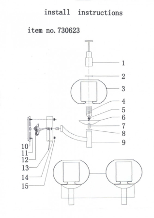 Бра Lightstar 730623