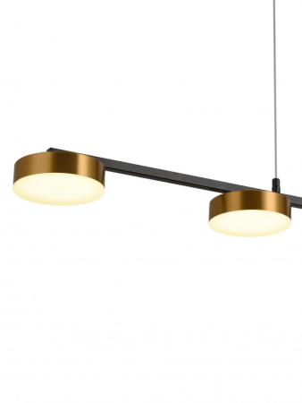 Подвесная люстра Natali Kovaltseva LED LAMPS 81101/4C GOLD BLACK