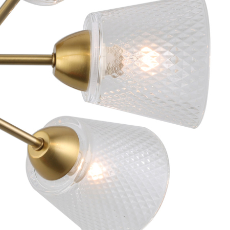 Люстра на штанге Escada 1104/6P Brass