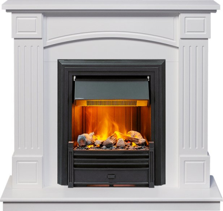 Dimplex Каминокомплект Boston - Белый (Высота 925см) с очагом Brookline Black