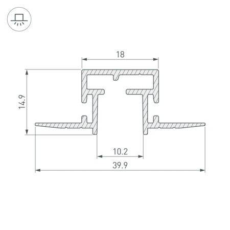 Профиль Arlight 029090