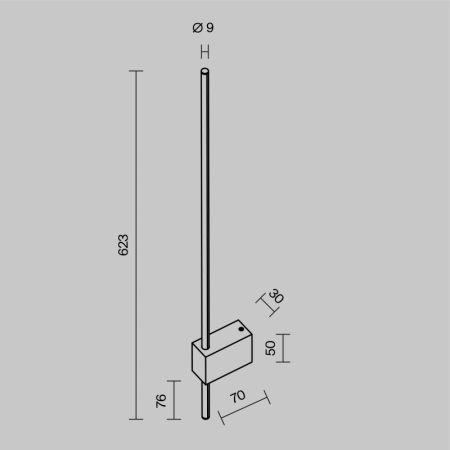 Бра Maytoni Technical C070WL-L6W3K