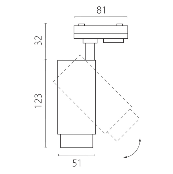 Светильник на шине Lightstar 218016