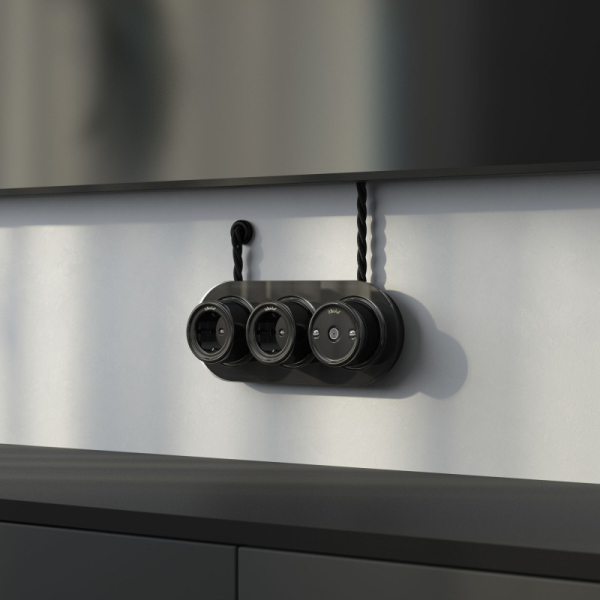 Розетка Werkel W5683008 черный