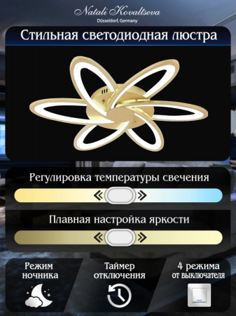 Накладная люстра Natali Kovaltseva INNOVATION STYLE 83056