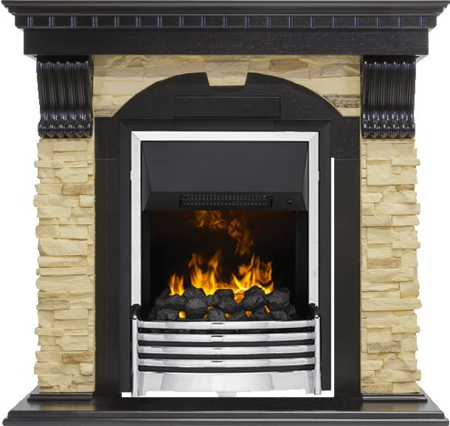 Dimplex Каминокомплект Dublin - Венге / Сланец с очагом Flagstaff