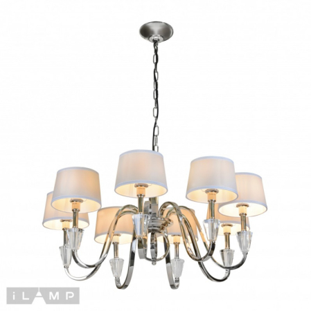 Подвесная люстра iLamp 82177/8 CR