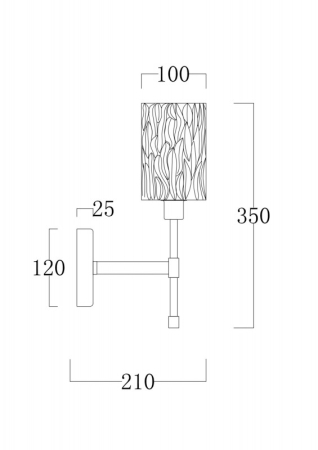Бра Freya FR5133WL-01CH