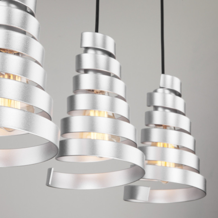 Подвесной светильник Eurosvet 50058/3 серебро