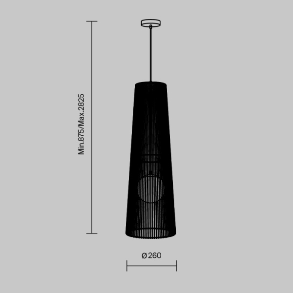 Подвесной светильник Freya FR5405PL-01B2