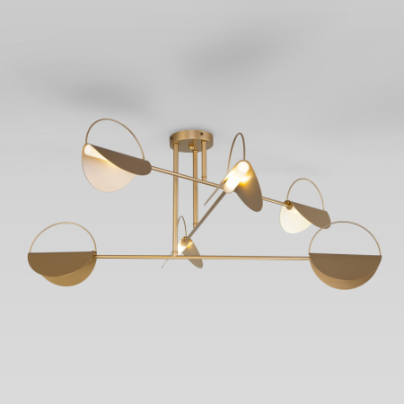 Накладная люстра Eurosvet 70148/6 золото