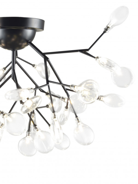 Накладная люстра Natali Kovaltseva GRACE 75126/36С BLACK