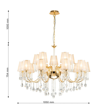 Подвесная люстра Favourite 2868-15P