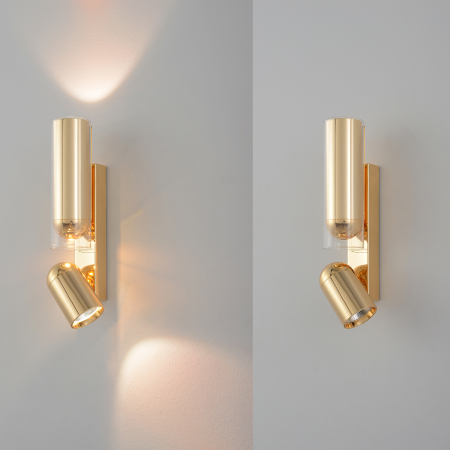 Crystal Lux Бра Crystal Lux VENTO AP15W LED GOLD