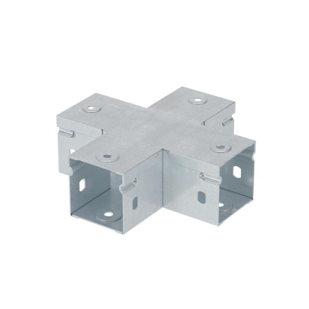 Ответвитель для лотка Х-образ. 50х50 цинк-ламель DKC 39004ZL