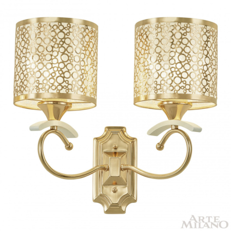 Бра Arte Milano 309787/2W Wh/Gd