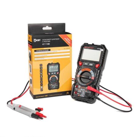 Мультиметр цифровой KT 118E PROLINE КВТ 88548