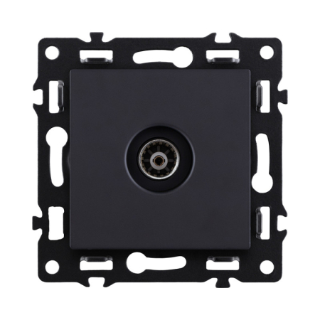 Розетка KOLLINGER AS-021BK