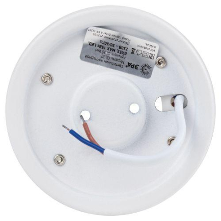 Светильник OL30 WH GX53 настенно-потолочный спот бел. Эра Б0056359
