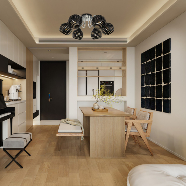 Накладная люстра Arte Milano 325107/6 BK.CR