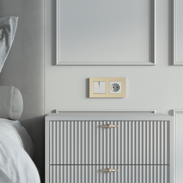 Рамка Werkel W0022911 шампань софт