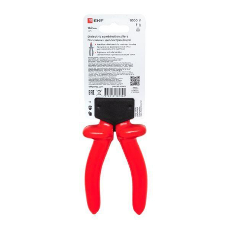 Пассатижи 160мм Master 1000В Basic EKF pas-160-mas-in