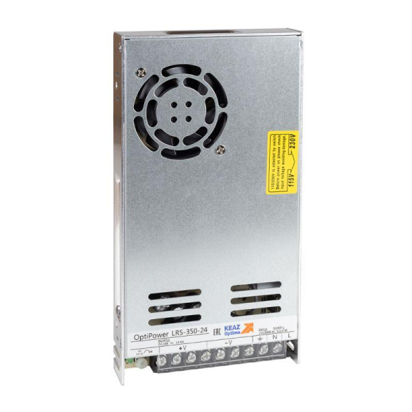 Блок питания панельный OptiPower LRS 350-24 14.6A КЭАЗ 328889